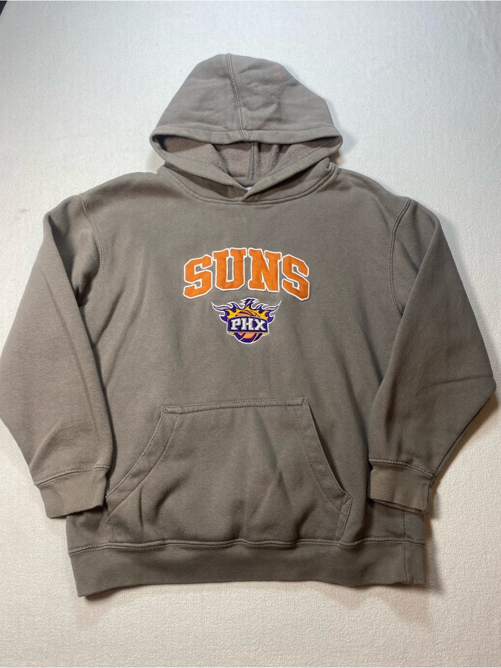 NBA Suns Gray Pullover Hoodie size medium. See description.